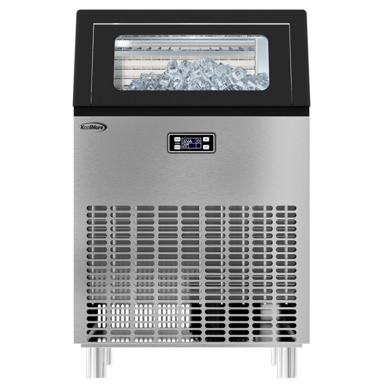KoolMore 265 lb. Freestanding Clear Ice Maker